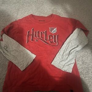 Hurley Y2K Vibrant Red Tee